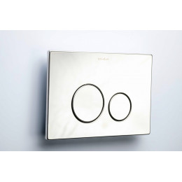 Кнопка для инсталляции, нержавеющая сталь, ультраплоская, Shine Gun Metall, GEBERIT, 300-серия