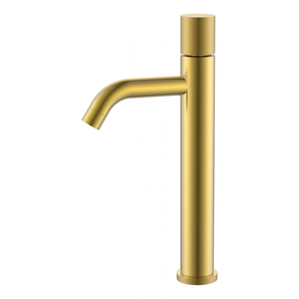 Смеситель STICK для умыв. выс. Mat Gold с ручкой TOUCH