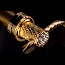 Полотенцедержатель кольцо ROYALE CRISTAL GOLD