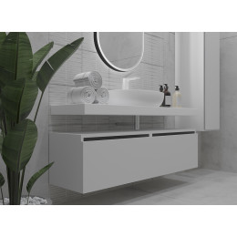 Ящик под столешницу 60см WHITE глянец VALLESSI UNO-S