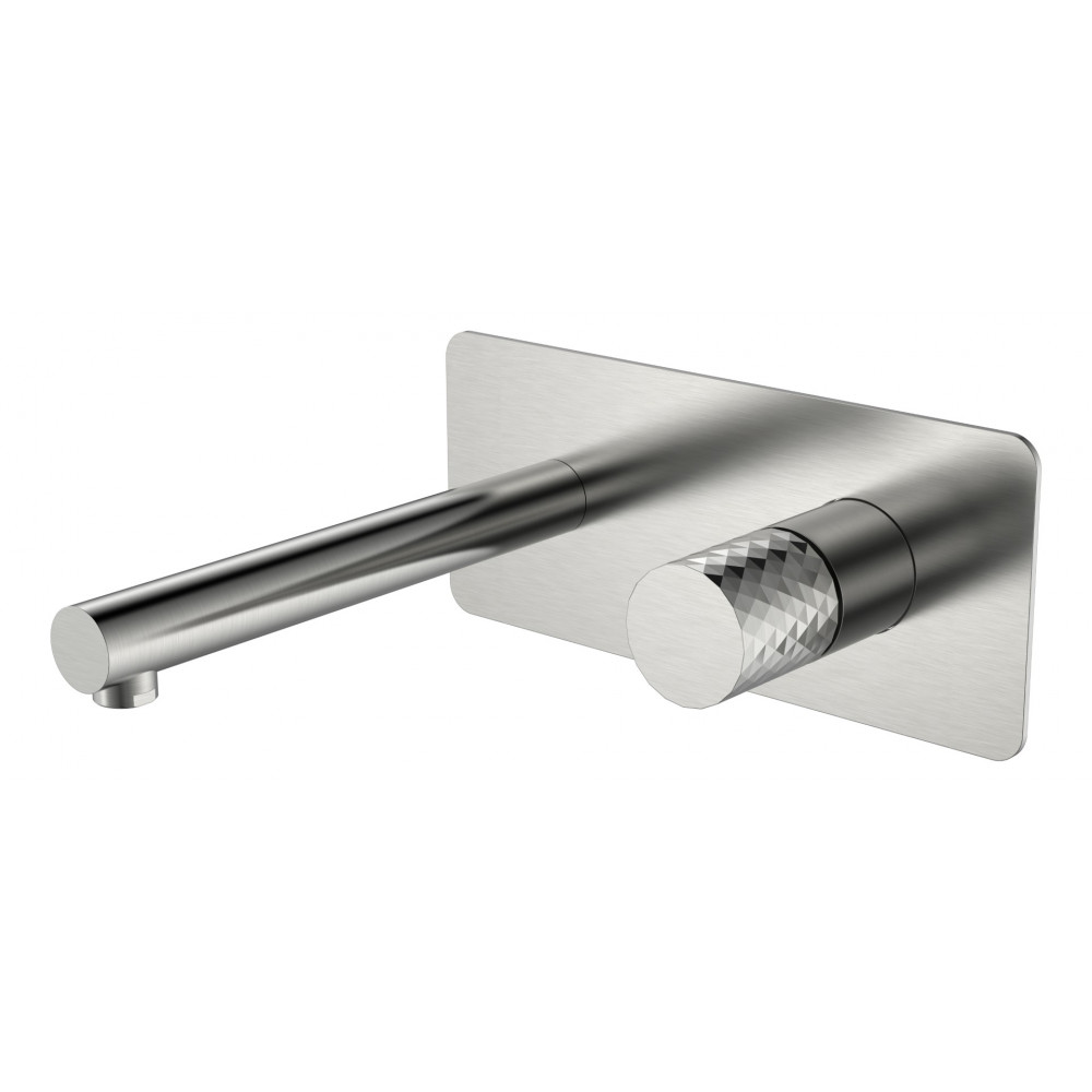 Смеситель STICK из стены Nikel Brush DIAMOND