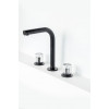 Смеситель на столешницу ELEGANTE на 3 отв. BLACK