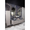 Раковина накладная Corian 400*130 Nero Marquina