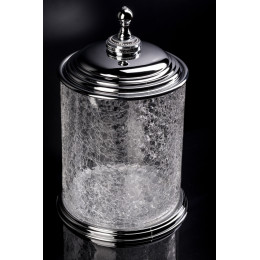 Ведро стекло ROYALE CRISTAL ХРОМ BLACK