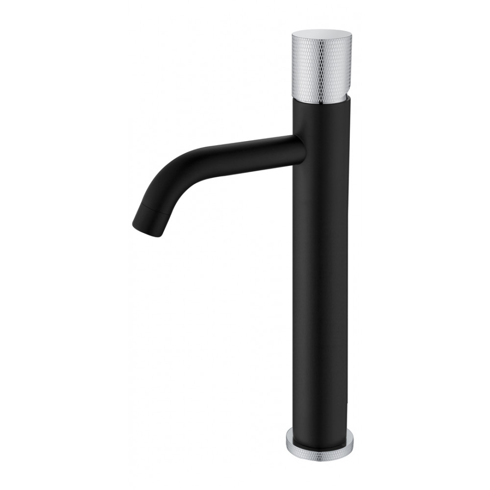 Смеситель STICK для умыв. выс. BLACK TOUCH CHROME_Комплект