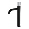 Смеситель STICK для умыв. выс. BLACK TOUCH CHROME_Комплект