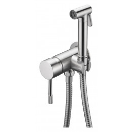 Смеситель гигиенический, Uno. Nickel Brush