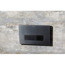 Кнопка для инсталляции, нержавеющая сталь, GUN METAL (для 666)