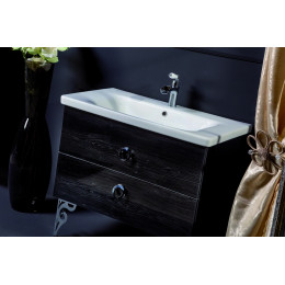 Тумба NeoArt 80см*48 (52) BLACK WOOD