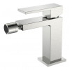 Смеситель для биде Qubic Brushed Nickel