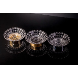 Мыльница ЗОЛОТО Crystal Luxury Options