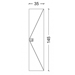 Пенал LUCIDO Лиловый 303905