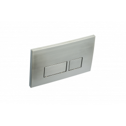 Кнопка для инсталляции, пластик, Nikel Brush