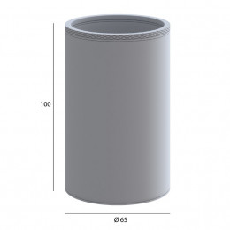 Стакан Настольный Uno Chrome