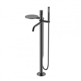 Смеситель STICK напольный Gun Metal SPIRALE
