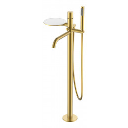 Смеситель STICK напольный Matt Gold DIMOND