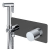 Смеситель гигиенический STICK BLACK TOUCH CHROME