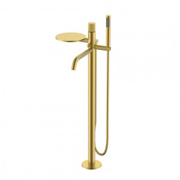 Смеситель STICK напольный Matt Gold LINEA