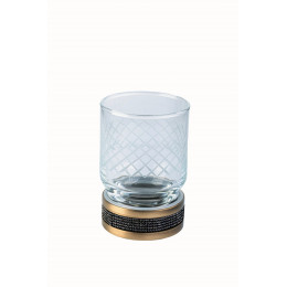 Настольный стакан ROYALE CRISTAL BLACK BR