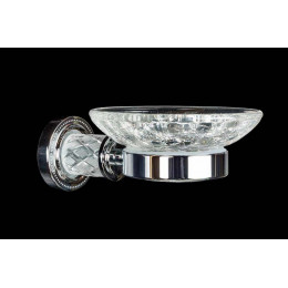 Мыльница(стекло кракле) Murano Cristal