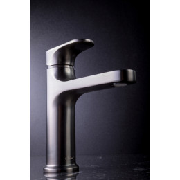 Смеситель для умывальника высокий SPECTRE Gunmetal