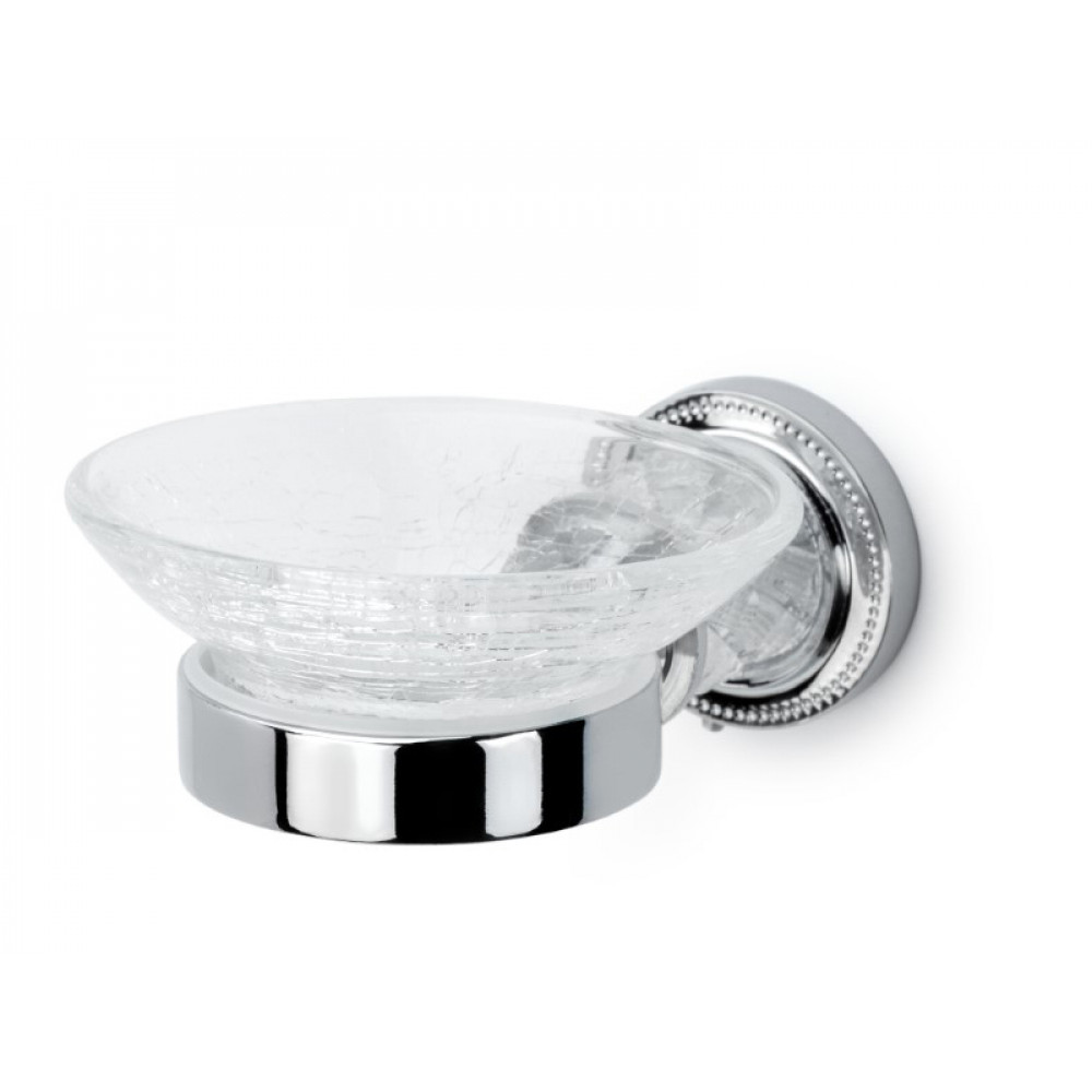 Мыльница(стекло кракле) Murano Cristal