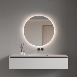 Зеркало круглое , подсв., сенсор, антизапотевание, D120cm