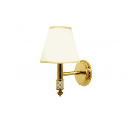 Бра BOHEME MURANO GOLD, белое