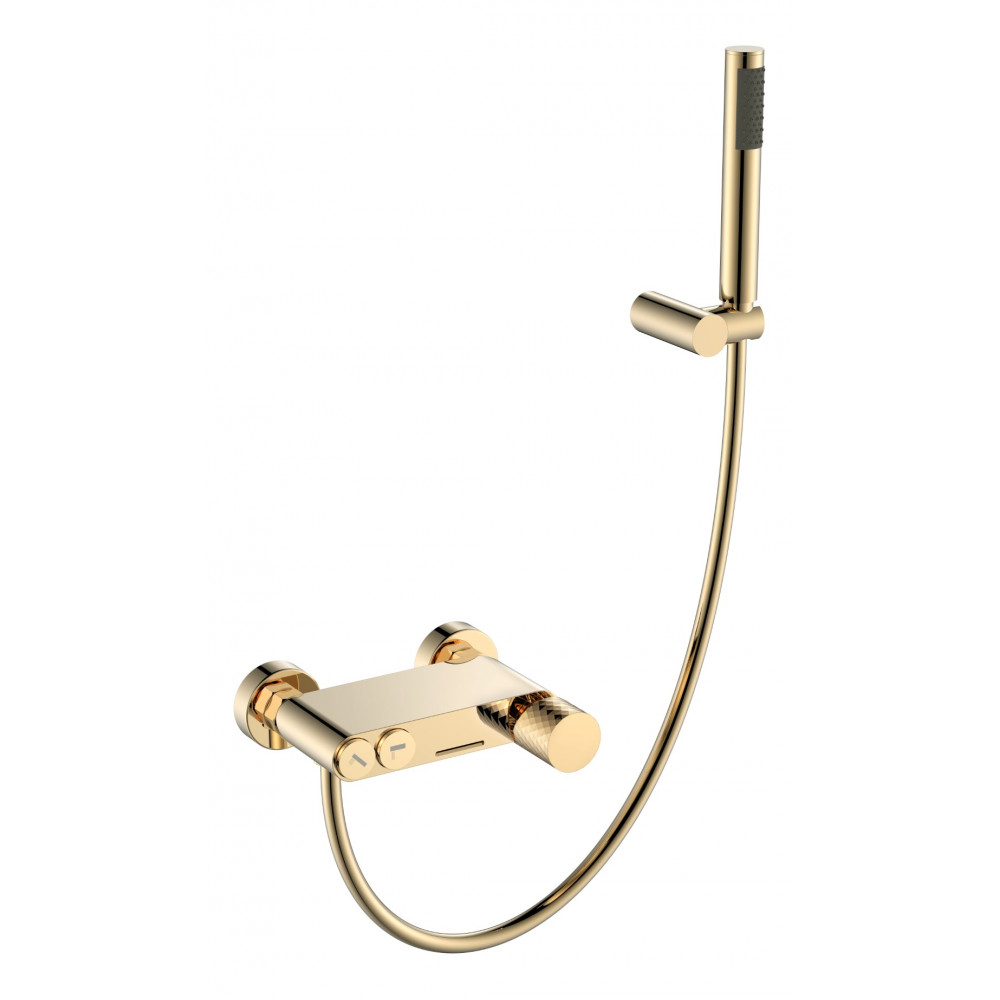 Смеситель STICK для ванны GOLD DIAMOND GOLD