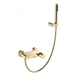 Смеситель STICK для ванны GOLD DIAMOND GOLD