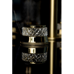 Смеситель на столешницу AURA на 3 отв. GOLD