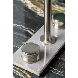 Смеситель на столешницу PRESTIGE на 3 отв. NICKEL BRUSH