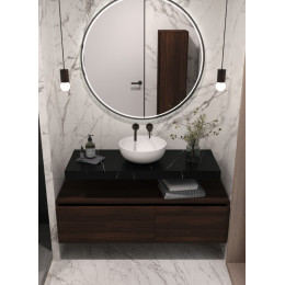 Столешница прямая FLAT NERO MARQUINA 1010*460*70