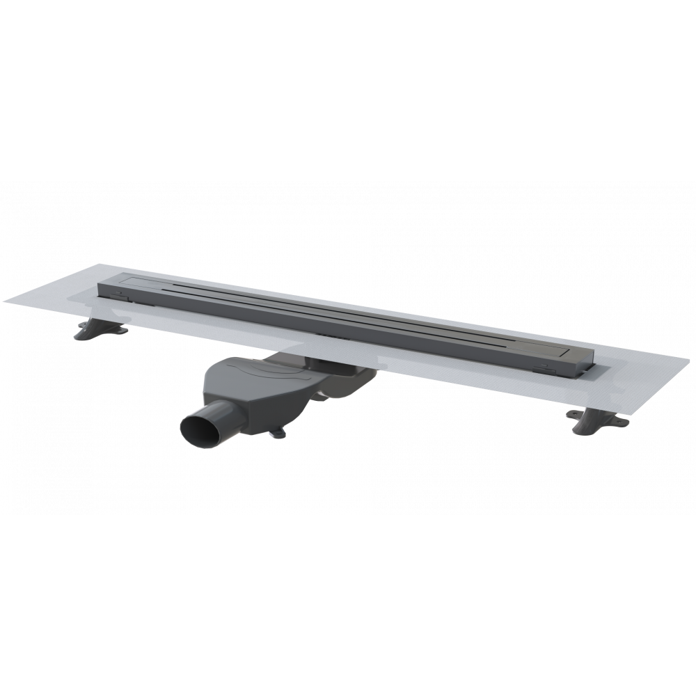 Душевой лоток Premium Trendy 80см, нерж.сталь GUN METAL