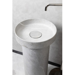 Раковина накладная Corian 400*130 Amani Grigio