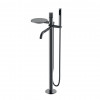 Смеситель STICK напольный Shine Gun Metal LINEA