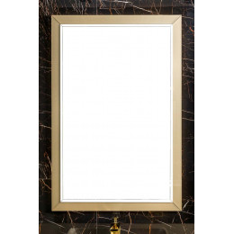 Зеркало Dolce Светлое золото 105x70см