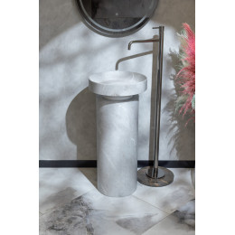 Раковина накладная Corian 400*130 Amani Grigio