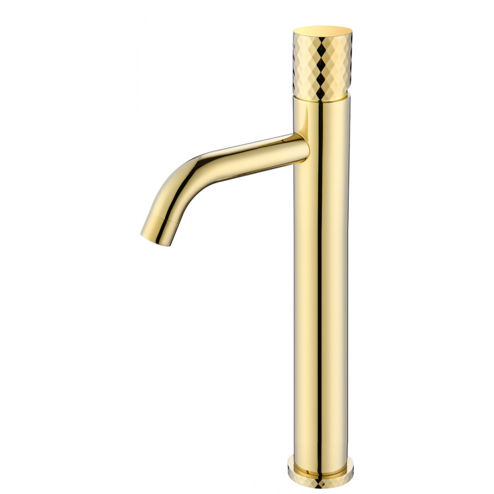 Смеситель STICK для умыв. выс. GOLD DIAMOND GOLD_Комплект