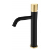 Смеситель STICK для умыв. выс. BLACK TOUCH GOLD_Комплект