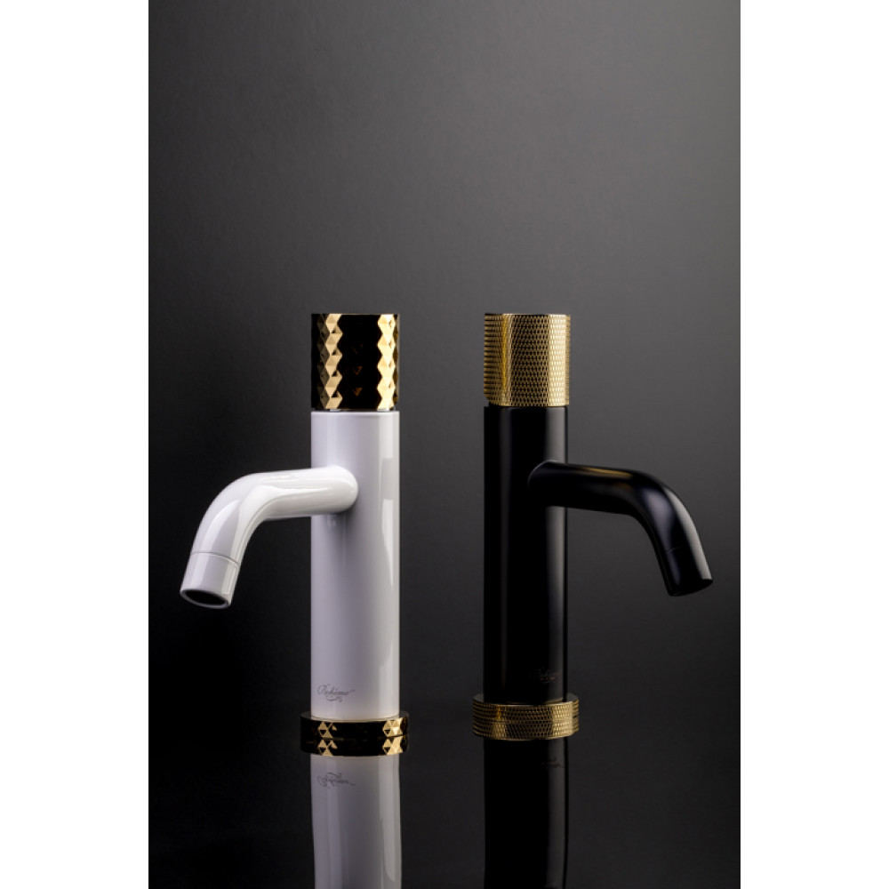 Смеситель STICK для умыв. выс. BLACK TOUCH GOLD_Комплект