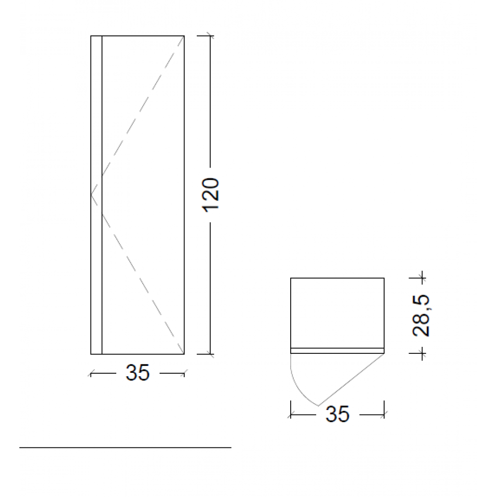 Пенал CAPOLDA light wood