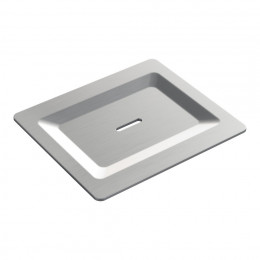 Мыльница для полки Nickel brushed