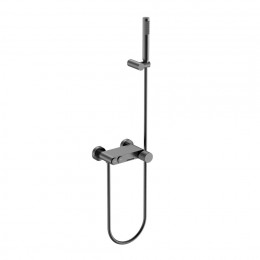 Смеситель STICK для ванны Gun Metall SPIRALE