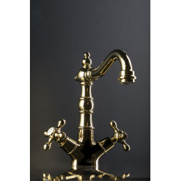 Смеситель для биде TRADIZIONALE CHROMO двуручковый