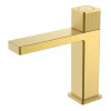 Смеситель автоматический для раковины QUAD Matt Gold