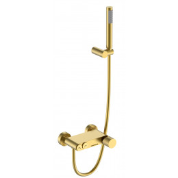 Смеситель STICK для ванны Mat Gold c ручкой TOUCH