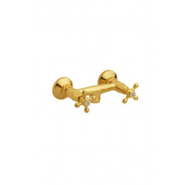 Смеситель для душа TRADIZIONALE ORO двуручковый