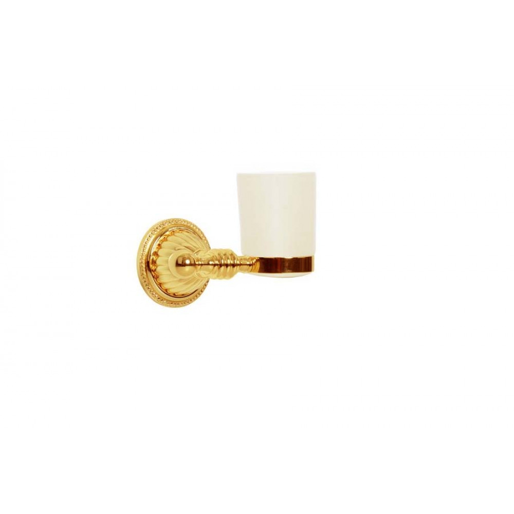 Настенный стакан для зубных щеток HERMITAGE GOLD
