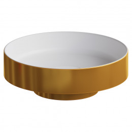 Раковина накладная Corian 400*130 GOLD